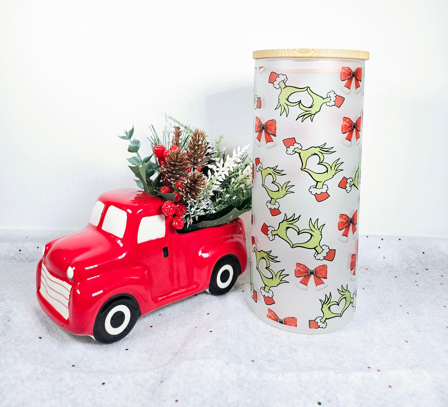 Grinch Coquette Bow