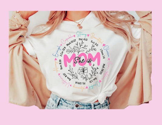 Mom, She is...
