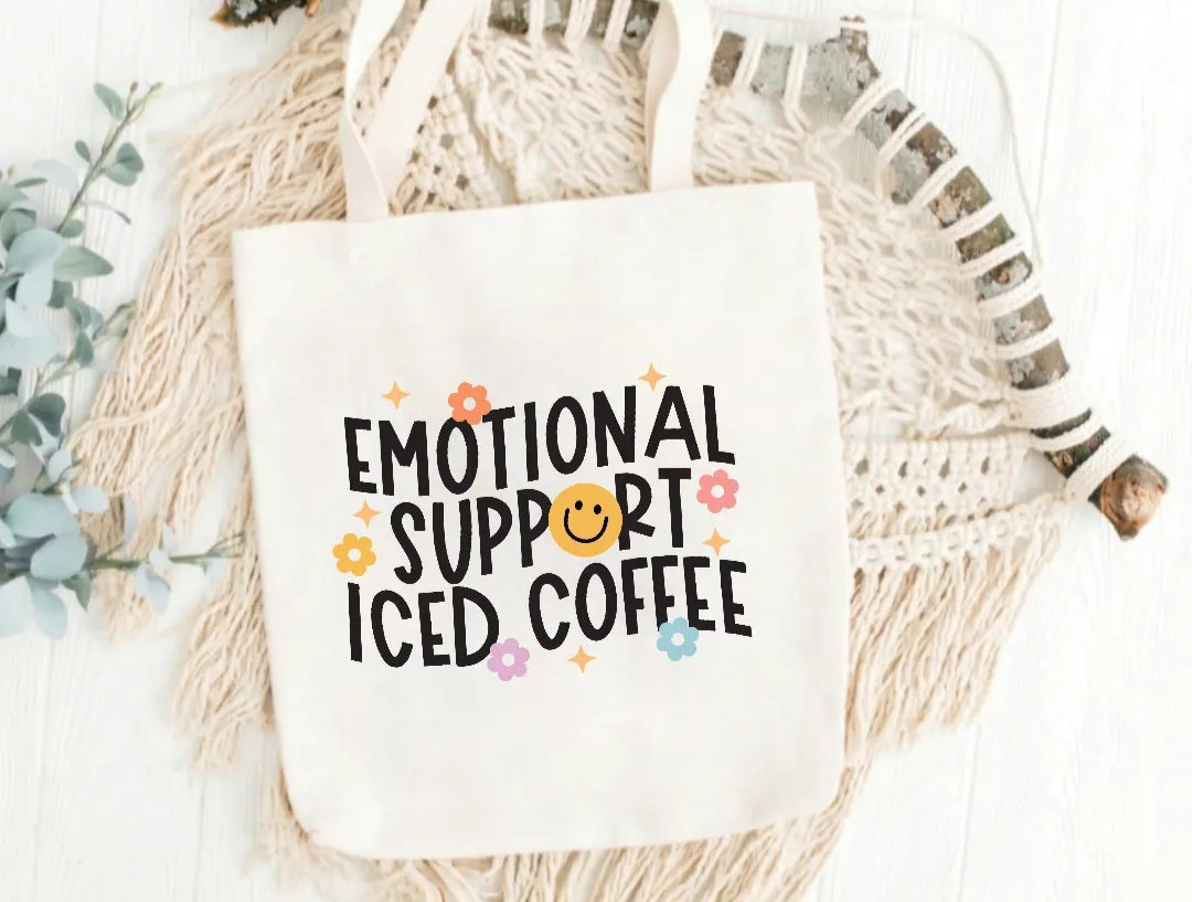 Emotional Support Iced Coffee